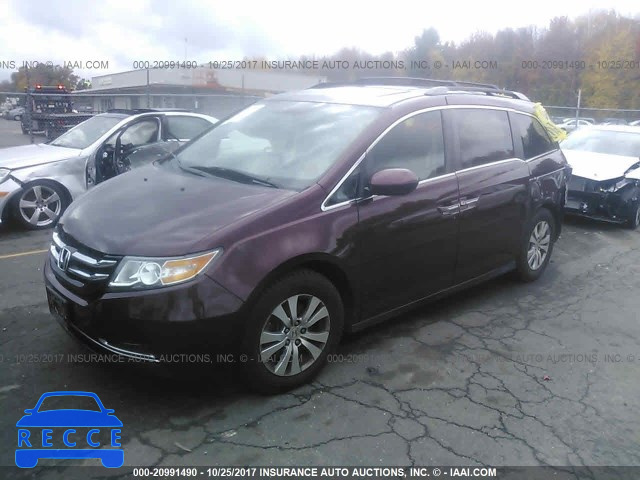 2014 Honda Odyssey 5FNRL5H60EB092529 зображення 1