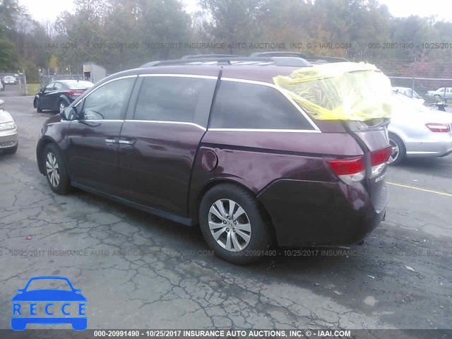 2014 Honda Odyssey 5FNRL5H60EB092529 image 2