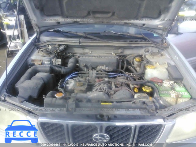 2002 SUBARU FORESTER S JF1SF65612H720490 image 9