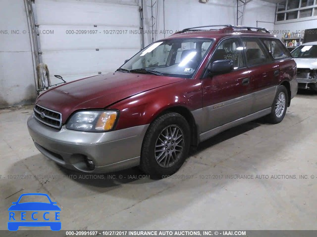 2002 Subaru Legacy OUTBACK 4S3BH665727617428 зображення 1