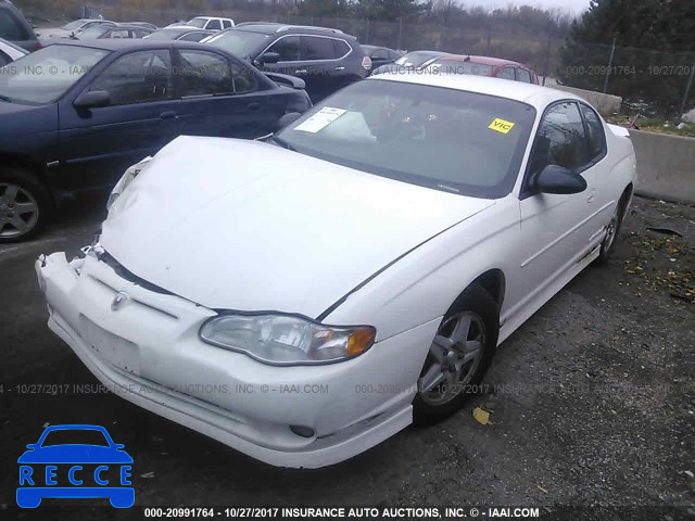 2003 Chevrolet Monte Carlo SS 2G1WX12K939307826 зображення 1