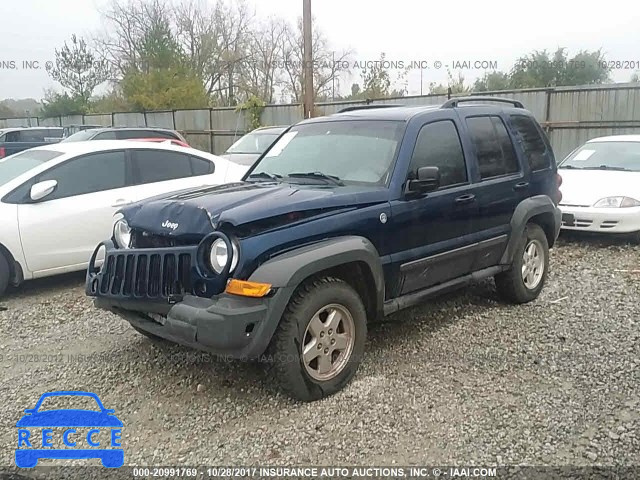 2005 Jeep Liberty 1J4GL48K65W574586 зображення 1