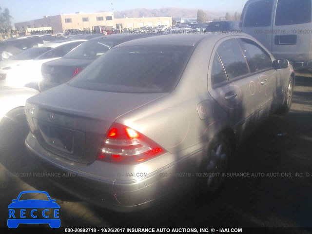 2004 Mercedes-benz C 240 WDBRF61J04F518885 image 3