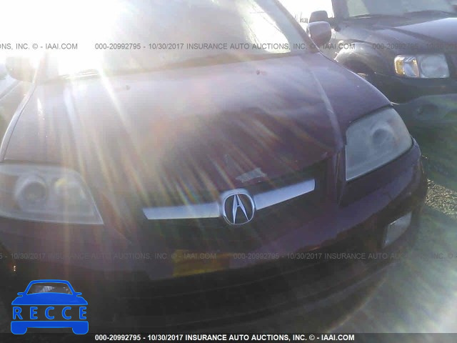 2005 Acura MDX TOURING 2HNYD18995H531128 зображення 5