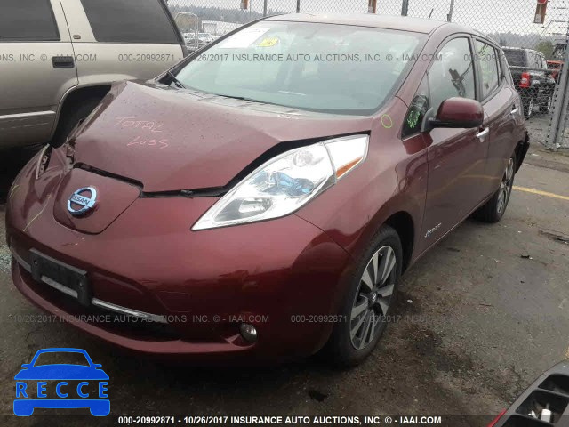 2016 Nissan Leaf SV/SL 1N4BZ0CP9GC306636 Bild 1