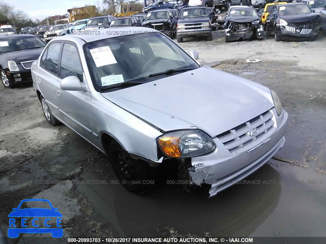 2003 Hyundai Accent GL KMHCG45C53U490124 image 0