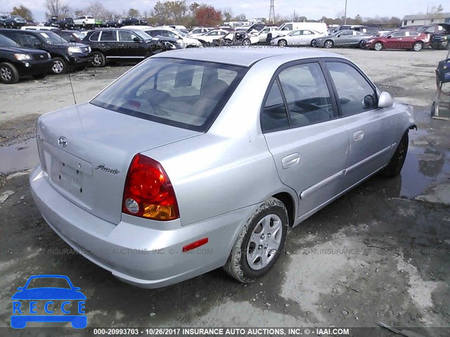 2003 Hyundai Accent GL KMHCG45C53U490124 image 3