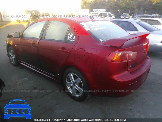 2009 MITSUBISHI LANCER ES/ES SPORT JA3AU26U79U024606 Bild 2