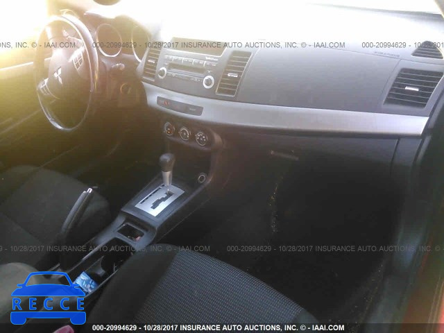 2009 MITSUBISHI LANCER ES/ES SPORT JA3AU26U79U024606 image 4