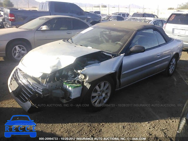 2005 Chrysler Sebring GTC 1C3EL75R25N595994 зображення 1