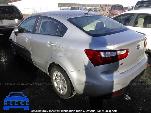 2012 KIA RIO LX KNADM4A38C6041710 image 2