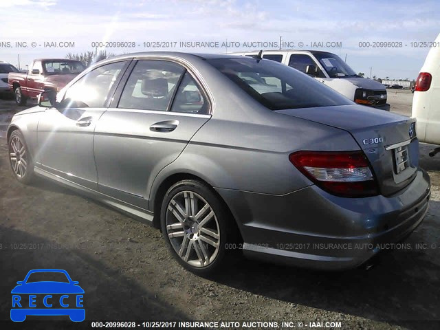 2009 Mercedes-benz C WDDGF54X89R081104 image 2