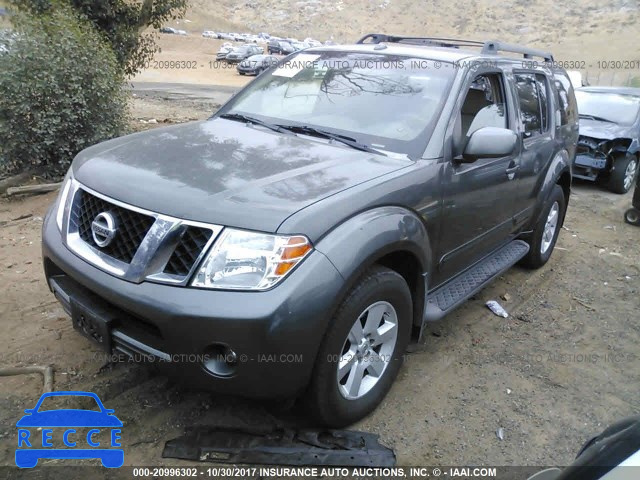 2008 Nissan Pathfinder 5N1AR18U18C662067 image 1