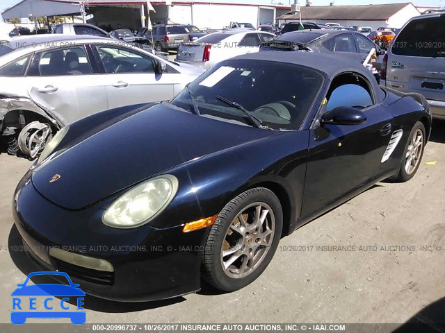 2005 Porsche Boxster WP0CA29885S710340 зображення 1