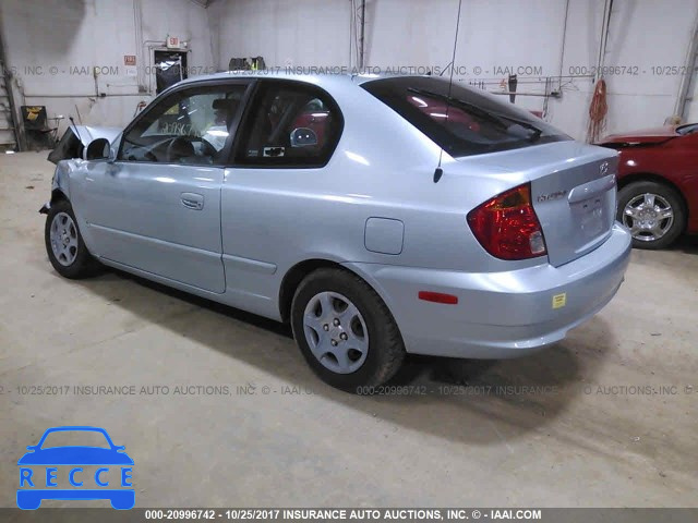 2005 Hyundai Accent KMHCG35C75U330100 image 2