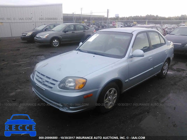 2005 Hyundai Accent KMHCG45C65U663720 image 1