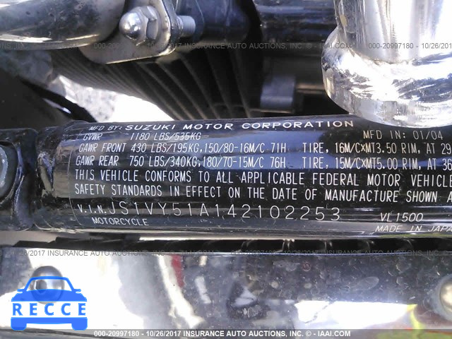 2004 Suzuki VL1500 JS1VY51A142102253 image 9