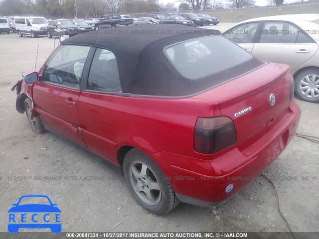 2000 Volkswagen Cabrio GLS 3VWDC21V4YM802426 image 2