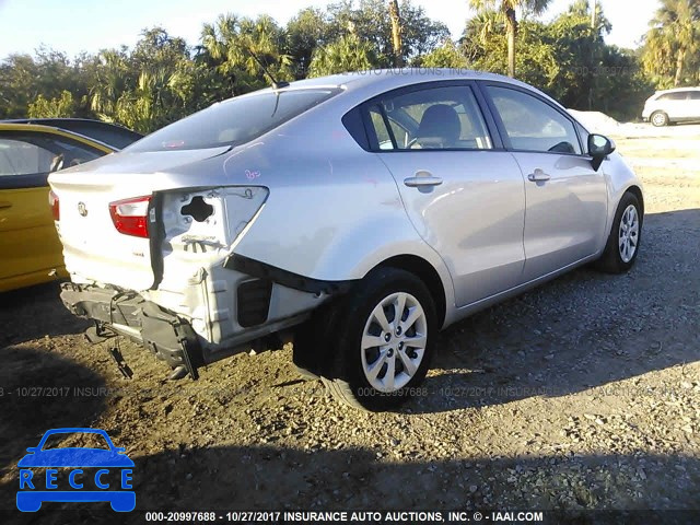 2014 KIA RIO LX KNADM4A35E6407786 image 3