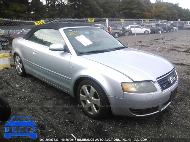 2006 AUDI A4 WAUDT48HX6K009955 image 0