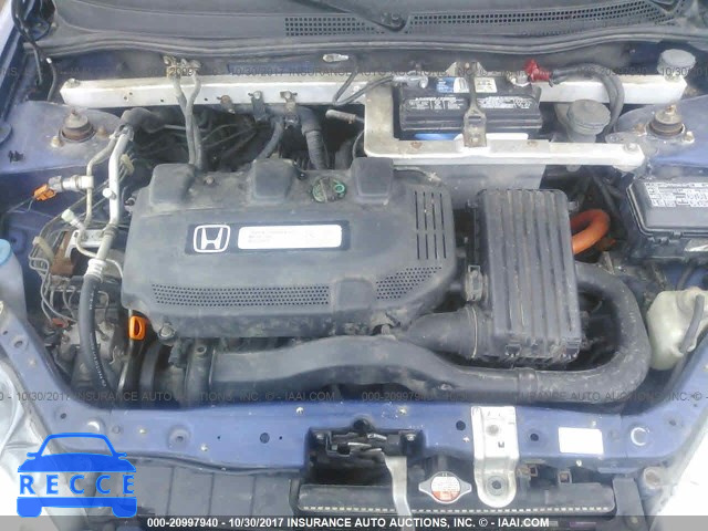 2001 Honda Insight JHMZE13751T000212 зображення 9