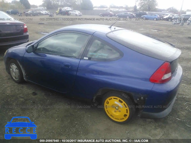 2001 Honda Insight JHMZE13751T000212 image 2