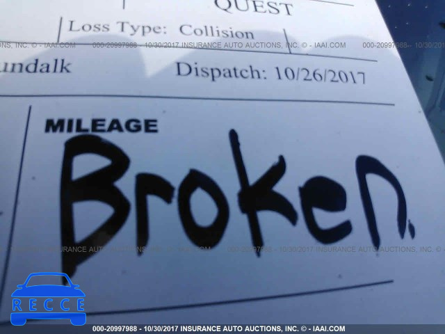 2004 Nissan Quest 5N1BV28U74N332275 image 6