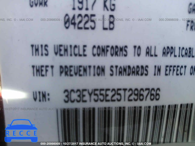 2005 Chrysler PT Cruiser 3C3EY55E25T296766 image 8