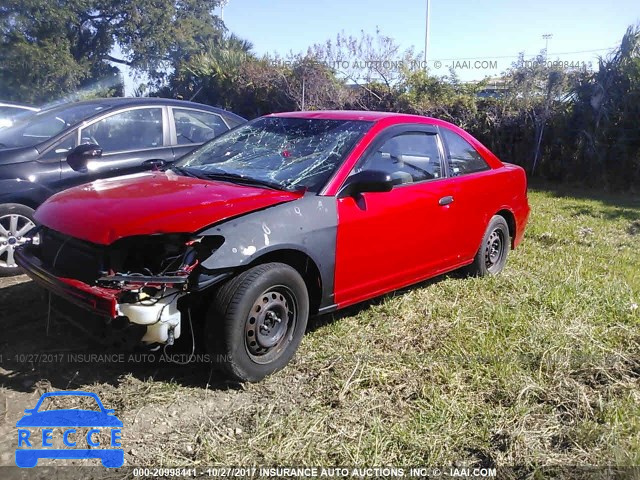 2004 Honda Civic 1HGEM211X4L050844 image 1