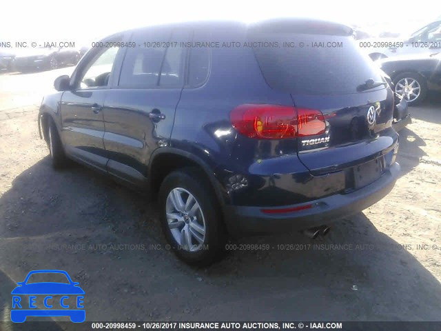 2012 Volkswagen Tiguan S/SE/SEL WVGAV7AX3CW583574 зображення 2