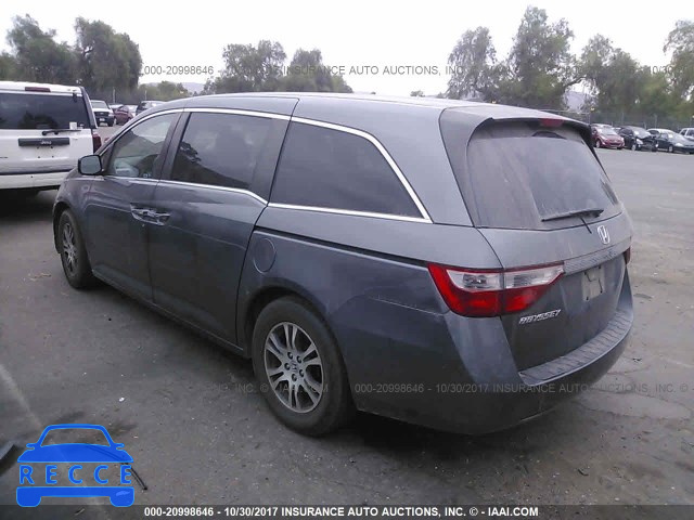 2011 Honda Odyssey 5FNRL5H65BB102208 image 2