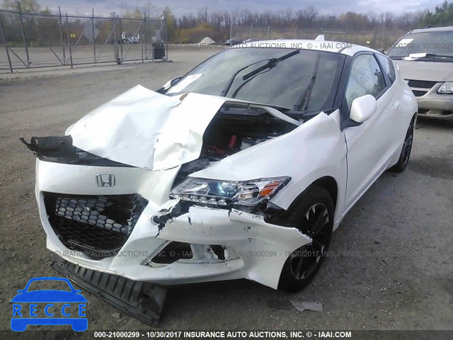 2014 Honda CR-Z EX JHMZF1D61ES000903 image 1