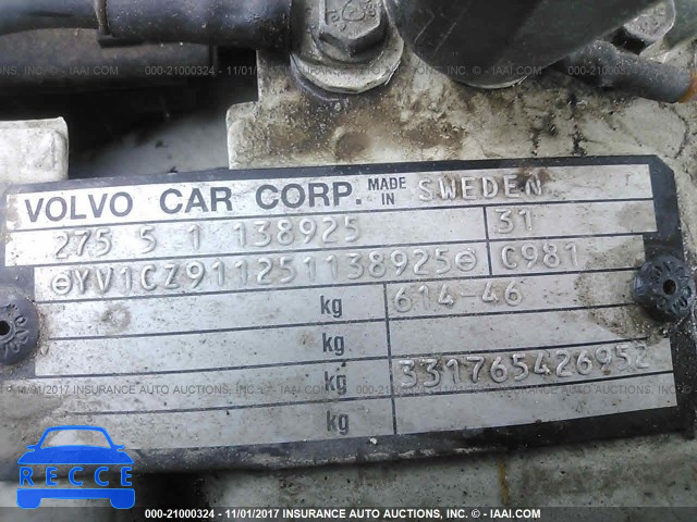 2005 Volvo XC90 YV1CZ911251138925 зображення 8