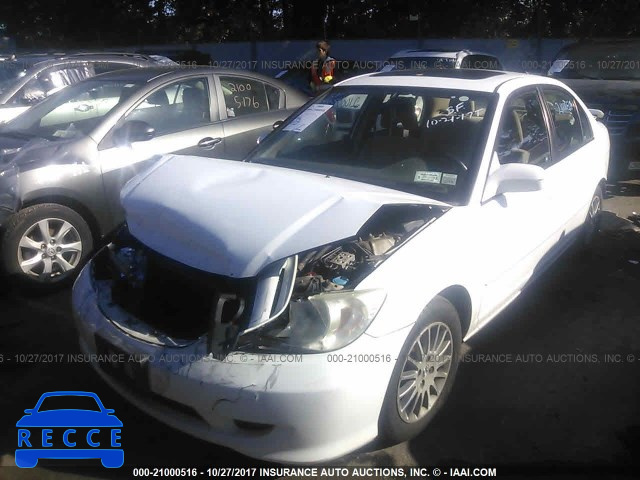 2005 HONDA CIVIC 2HGES26705H628385 image 1