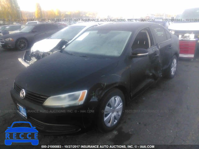 2014 Volkswagen Jetta 3VWD17AJ2EM306780 зображення 1