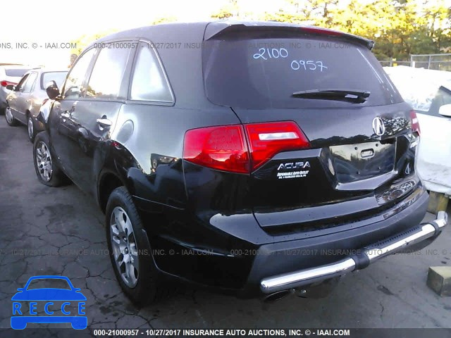 2007 Acura MDX TECHNOLOGY 2HNYD28377H508421 Bild 2