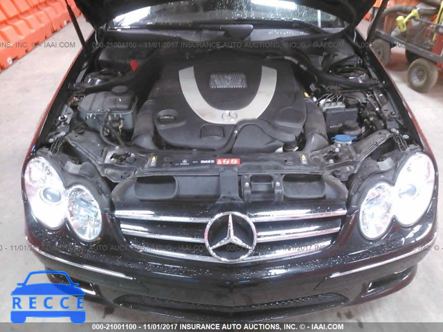 2008 Mercedes-benz CLK 550 WDBTK72G78T095904 image 9