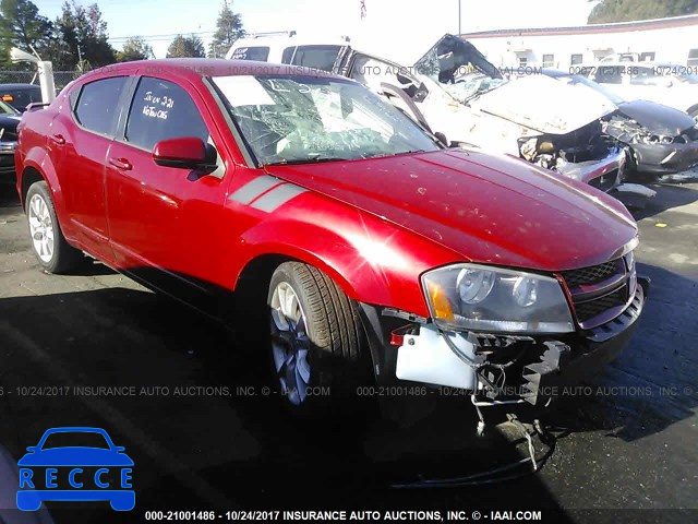 2013 Dodge Avenger R/T 1C3CDZBG6DN591111 image 0