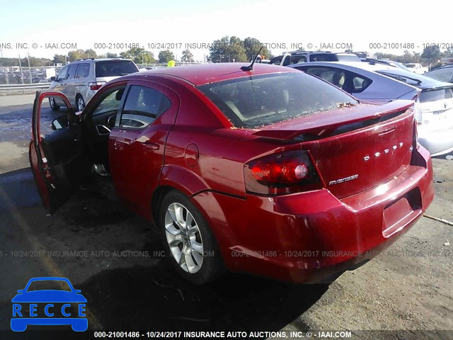 2013 Dodge Avenger R/T 1C3CDZBG6DN591111 image 2