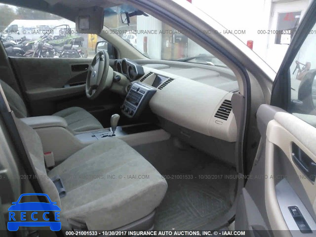 2005 Nissan Murano JN8AZ08W95W418245 зображення 4