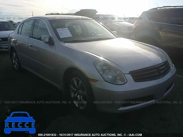 2006 Infiniti G35 JNKCV51E36M513507 Bild 0