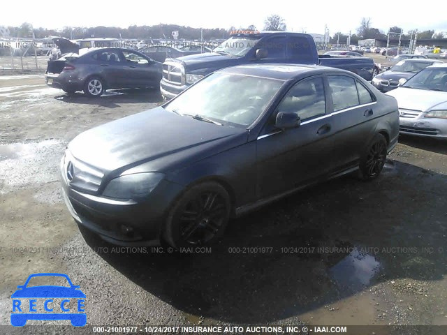 2009 Mercedes-benz C WDDGF54X59R041224 image 1