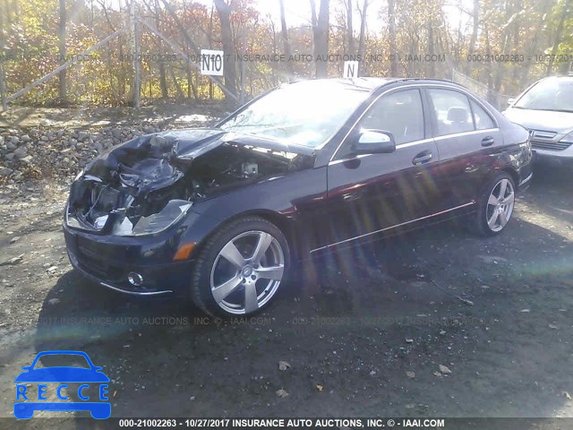 2008 Mercedes-benz C WDDGF81X28F116337 image 1