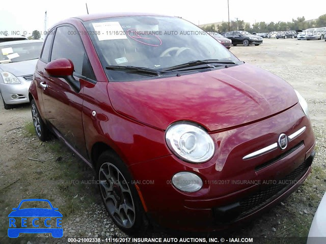 2013 Fiat 500 POP 3C3CFFAR3DT684535 зображення 0