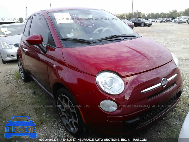 2013 Fiat 500 POP 3C3CFFAR3DT684535 image 0