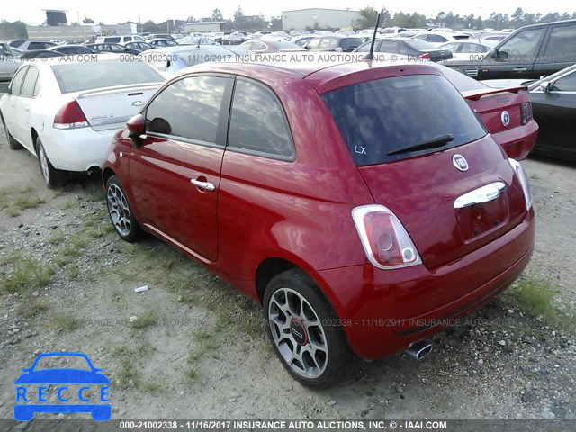 2013 Fiat 500 POP 3C3CFFAR3DT684535 image 2