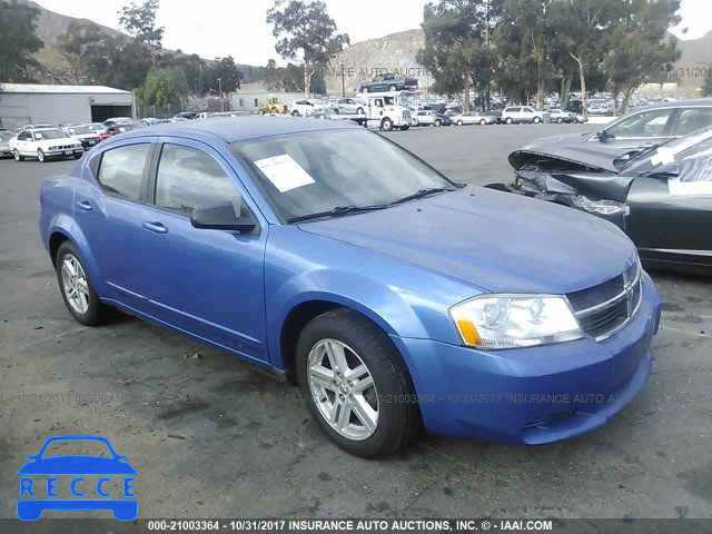 2008 Dodge Avenger 1B3LC56J68N252921 зображення 0