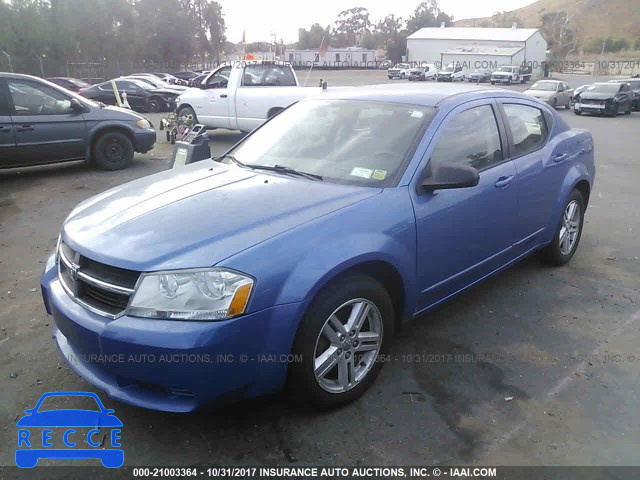 2008 Dodge Avenger 1B3LC56J68N252921 зображення 1