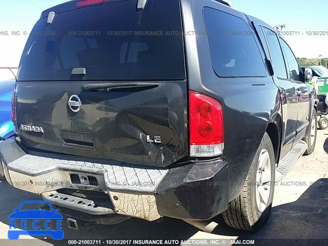 2006 Nissan Armada 5N1AA08A56N707973 зображення 5