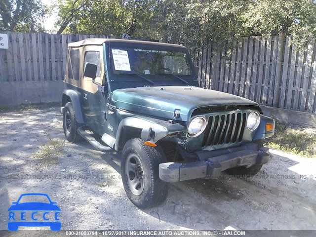 1998 Jeep Wrangler / Tj SPORT 1J4FY19S9WP724048 image 0